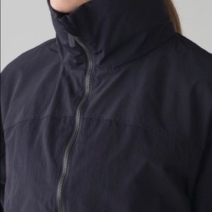 Lululemon effortless rain jacket midnight navy 🌃
